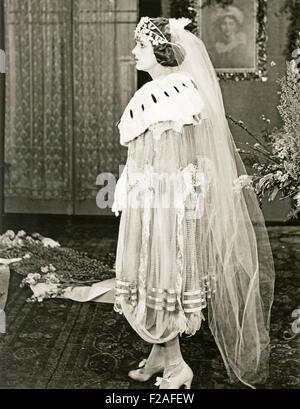 Um sein verheiratet (OLVI008 OU427 F) Stockfoto