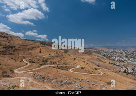 Tiberias - Stadt in Israel am Ufer des See Genezareth Stockfoto