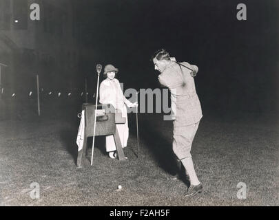 Nacht-Golf (OLVI008 OU002 F) Stockfoto