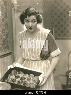 Frisch gebackene Abendessen rollt (OLVI007 OU556 F) Stockfoto