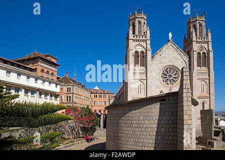 Andohalo Kathedrale in Antananarivo, der Hauptstadt Madagaskars, Südostafrika Stockfoto