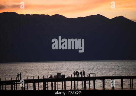 South Lake Tahoe, Kalifornien, USA Stockfoto