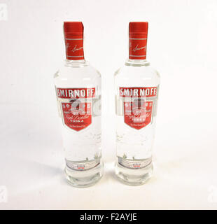 Wodka Smirnoff-Wodka Smirnoff Stockfoto