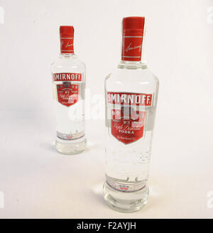 Wodka Smirnoff-Wodka Smirnoff Stockfoto