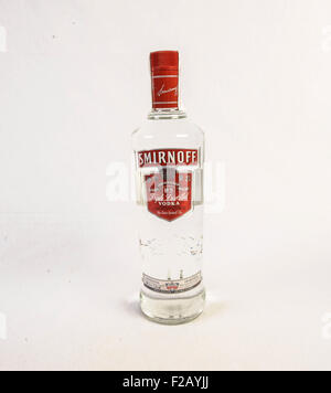 Wodka Smirnoff-Wodka Smirnoff Stockfoto