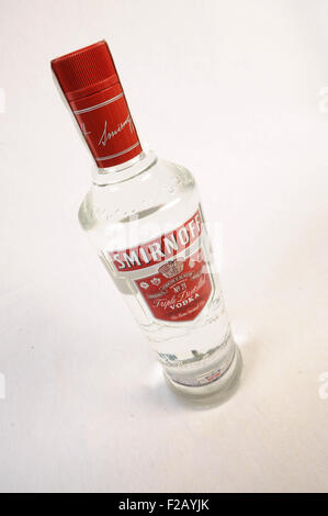 Wodka Smirnoff-Wodka Smirnoff Stockfoto