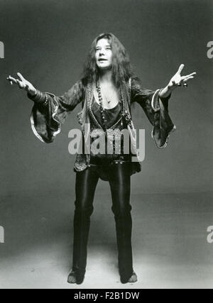 JANIS JOPLIN (1943-1970) US-Sängerin auf "ist das Tom Jones" TV-Show im