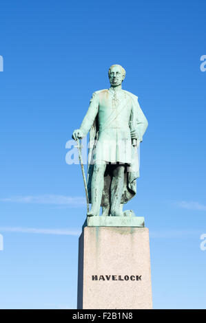 Statue von Sir Henry Havelock in Mowbray Park, Sunderland, Tyne and Wear, England, UK Stockfoto