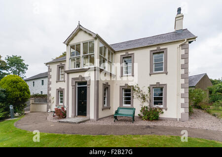 Sentry Hill historisches Haus, Newtownabbey, Nordirland. Stockfoto