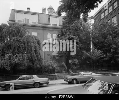 Yonkers, New York, ca. 1980. Öffentliche Schule Nr. 3, Hamilton Avenue zwischen der Ludlow und Morris Street. Westchester County, New York. (BSLOC 2015 11 13) Stockfoto