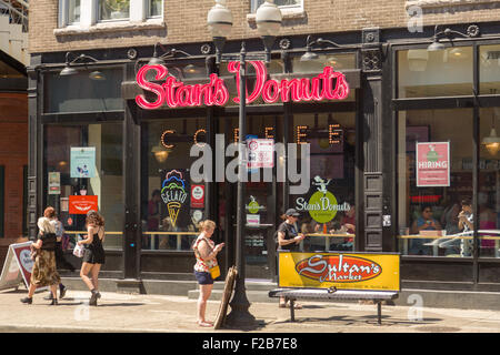 Stans-Donut-Shop in Wicker Park 2. August 2015 in Chicago, Illinois, USA. Stockfoto