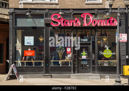 Stans-Donut-Shop in Wicker Park 2. August 2015 in Chicago, Illinois, USA. Stockfoto