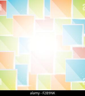 Abstrakte kreative Hintergrund mit Textfreiraum Stock Vektor