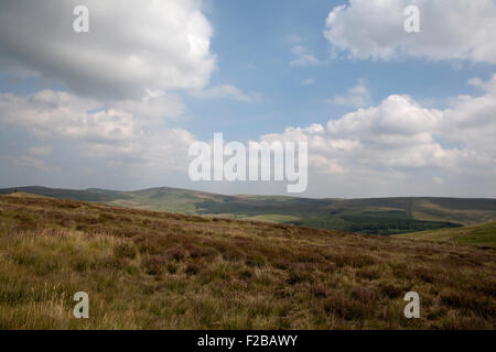 Leuchtende Tor von Shutlingsloe und Wildboarclough Macclesfield, Cheshire England Stockfoto