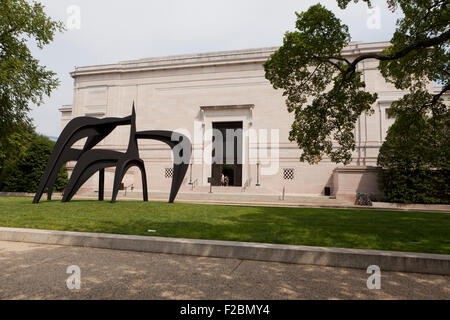 Smithsonian National Gallery of Art, Westeingang - Washington, DC USA Stockfoto