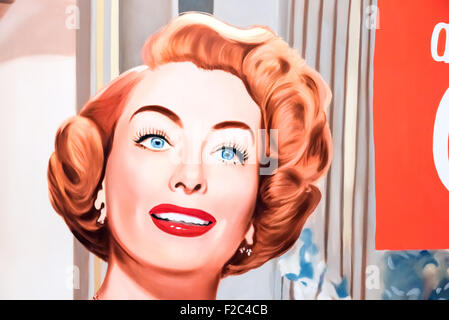 Joan Crawford sagt von James Rosenquist 1964 Stockfoto