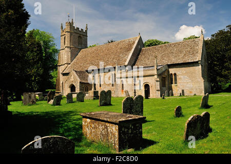 St. Peter Ad Vincula Kirche (St. Peter in Ketten), am breiten Hinton. Stockfoto