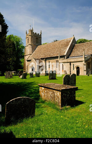 St. Peter Ad Vincula Kirche (St. Peter in Ketten), am breiten Hinton. Stockfoto