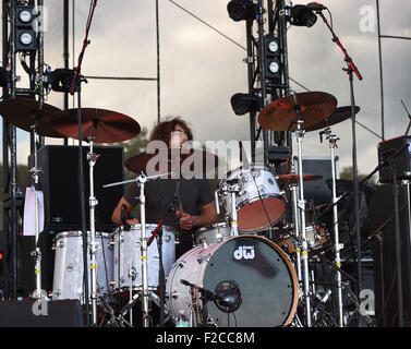 Arrington, VIRGINIA, USA. 13. Sep, 2015. TROMBONE SHORTY & ORLEANS AVENUE bringen die Jazz '' LOCKN'' INEINANDERGREIFENDE MUSIC Festival auf der Oak Ridge Farm in ARRINGTON, VIRGINIA am 12 SEPTEMBER 2015.photo © jJeff Moore © Jeff Moore/ZUMA Draht/Alamy Live News Stockfoto