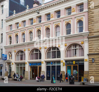 Barclays Bank in St.-Anna Platz, Manchester, UK. Stockfoto