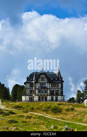 Villa Cassel, Riederfurka, Wallis, Schweiz Stockfoto