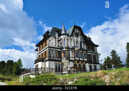 Villa Cassel, Riederfurka, Wallis, Schweiz Stockfoto