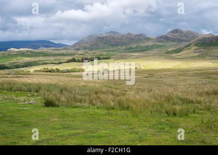In der Nähe von Devoke Wasser im englischen Lake District National Park Blick östlich von Austhwaite Stirn. Stockfoto