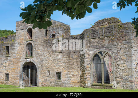 Workington Curwen Hall aufgeführt Grade eine Bau- und alten Denkmal, Workington, Cumbria, England, UK. Stockfoto