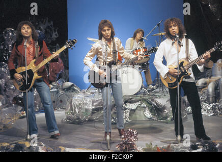 SMOKIE-englische Rockgruppe 1975 Stockfoto