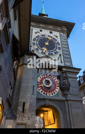 Zytglogge - mittelalterlichen Turm in Bern in der Schweiz Stockfoto