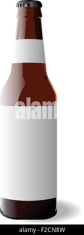 Flaschenbier Stock Vektor