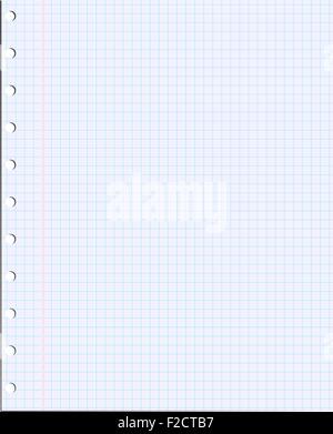 Notebook-Papier Stock Vektor