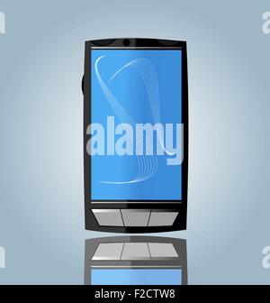 Realistische Darstellung der Smartphone Stock Vektor