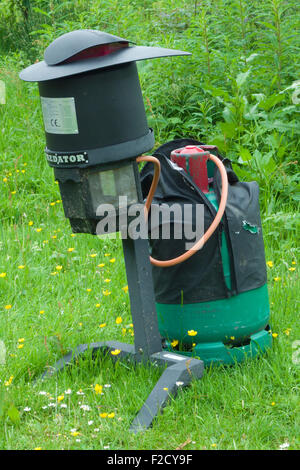 Outdoor Midge-Killer, Großbritannien Stockfoto