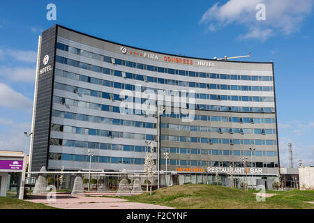 Hotel Fira Congress. L ' Hospitalet. Stockfoto