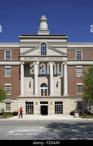 Baldwin County Courthouse North Clark Street Milledgeville Georgien Stockfoto