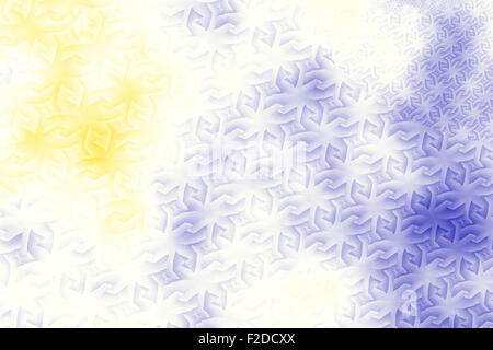 Abstrakt blau gelb Hintergrundmuster. Stockfoto