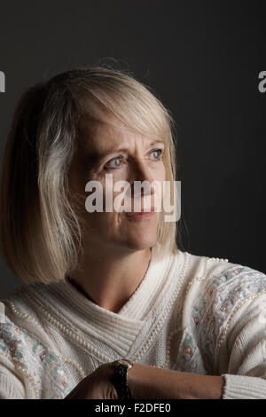 Virginia Nicholson mittags die Oldie literarische 16.09.15 Stockfoto