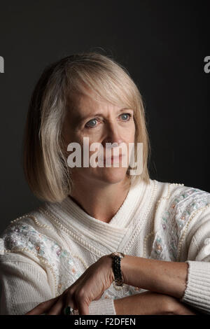 Virginia Nicholson mittags die Oldie literarische 16.09.15 Stockfoto