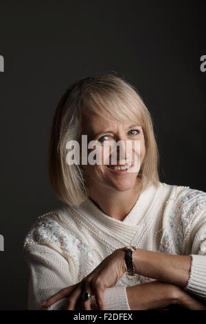 Virginia Nicholson mittags die Oldie literarische 16.09.15 Stockfoto