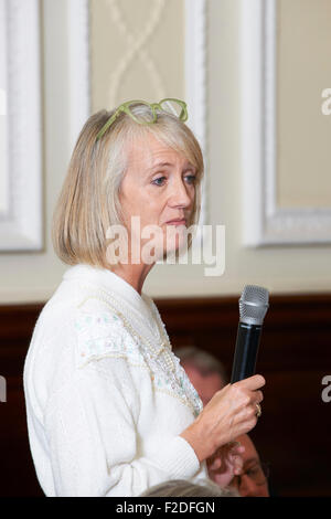 Virginia Nicholson mittags die Oldie literarische 16.09.15 Stockfoto