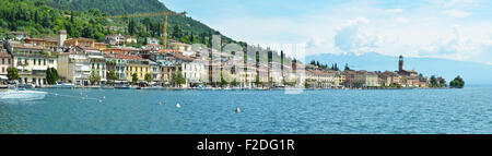 Salo Stadt am See Garda, Italien Stockfoto