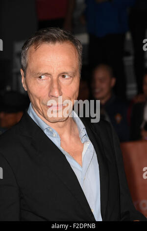 Toronto, Ontario, Kanada. 16. Sep, 2015. Schauspieler MICHAEL WINCOTT besucht die "Verlassenen" Premiere während der 2015 Toronto International Film Festival in der Roy Thomson Hall am 16. September 2015 in Toronto, Kanada. Bildnachweis: Igor Vidyashev/ZUMA Draht/Alamy Live-Nachrichten Stockfoto