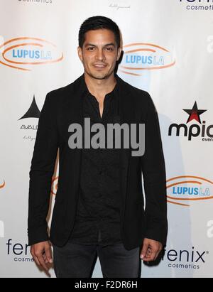 Los Angeles, CA, USA. 16. Sep, 2015. Nicholas Gonzalez im Ankunftsbereich für 7. jährlichen Get Lucky für Lupus LA Celebrity Poker Tournament, Avalon Hollywood, Los Angeles, CA 16. September 2015. Bildnachweis: Dee Cercone/Everett Collection/Alamy Live-Nachrichten Stockfoto