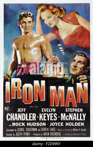 Iron Man (1951) 01 - Filmplakat Stockfoto