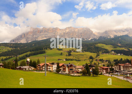 Ansicht des Sasso di Santa Croce, Dolomiten Stockfoto