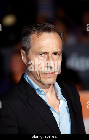 Schauspieler Michael Wincott besucht die Premiere des verlassenen während des 40. Toronto International Film Festival, TIFF, bei Roy Thomson Hall in Toronto, Kanada, am 15. September 2015. Foto: Hubert Boesl /dpa - NO-Draht-Dienst- Stockfoto