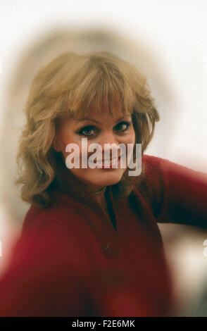 Deutsche Fictitious character Christiane Rücker, Deutschland 1980er Jahre. Die deutsche Schauspielerin Christiane Ruecker, Deutschland der 80er Jahre. 24 x 36 Ø 247 Stockfoto