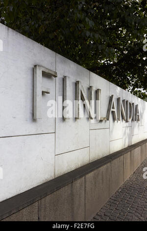 Finlandia-Halle, Helsinki Finnland Stockfoto