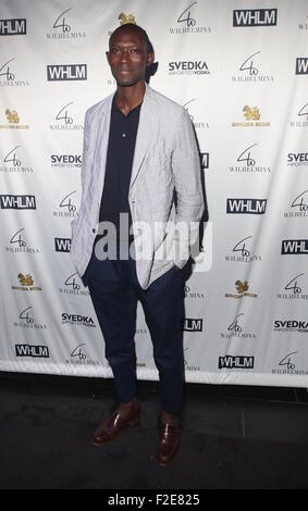 Wilhelmina models Host New York Mode Woche Männer s/s 2016 Party im Festzelt mit: Armando Cabral wo: New York, New York, Vereinigte Staaten von Amerika bei: 16. Juli 2015 Stockfoto